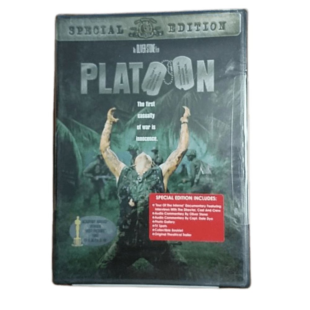 New NWT Platoon Special Edition DVD Vietnam War Movie Disc Factory Sealed
